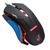 6 Button Colorful Backlight Optical Wired Gaming Mice